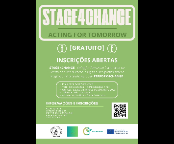 Curso de Teatro assente na temática das Alterações Climáticas (setembro 2023)