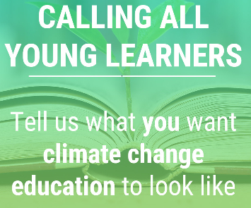 Colaboração com jovens: Participe no inquérito de educação sobre as alterações climáticas